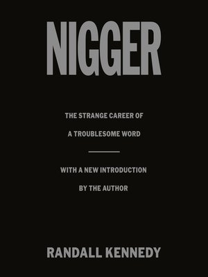 cover image of Nigger